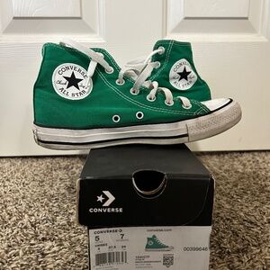 Green Converse Chuck Taylor All Star Canvas
